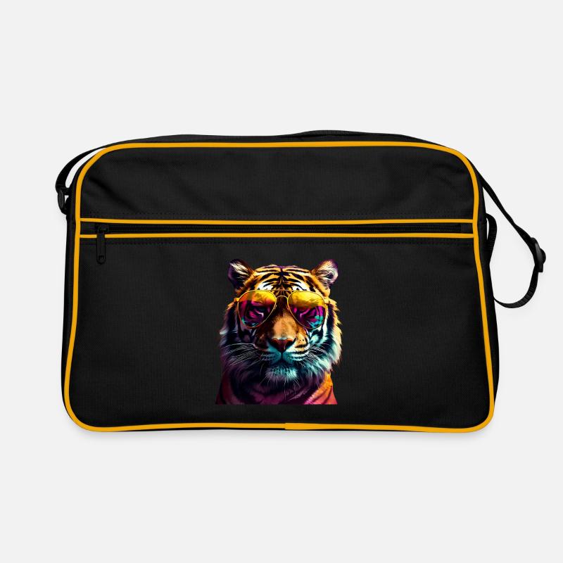 Tiger Sunglasses Retro Bag