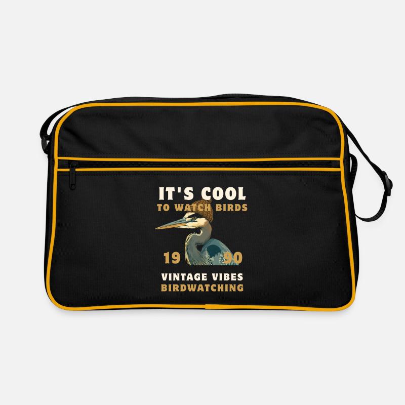 Vibes Vintage Vogelbeobachtung Retro Tasche