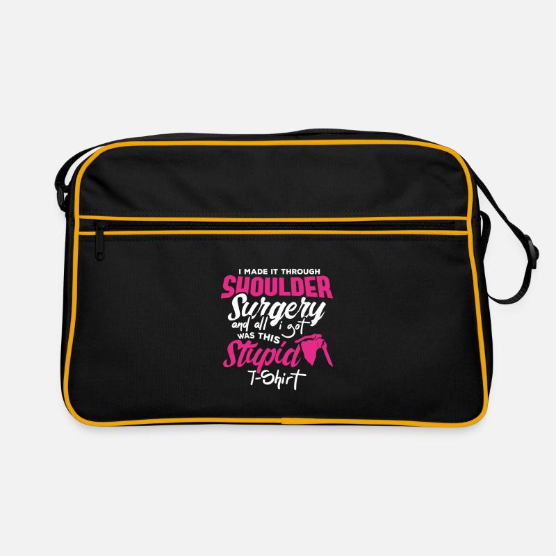 Schulter Operation Künstliche Schulter Geschenk Retro Tasche
