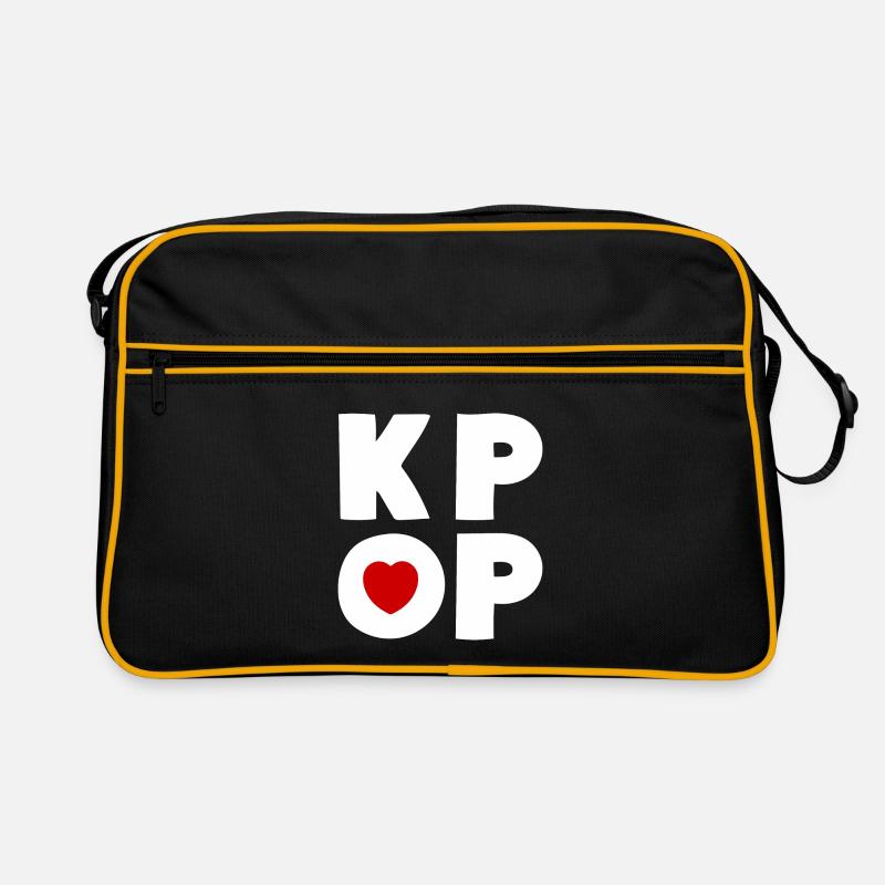 K-Pop Musik Liebe Retro Tasche