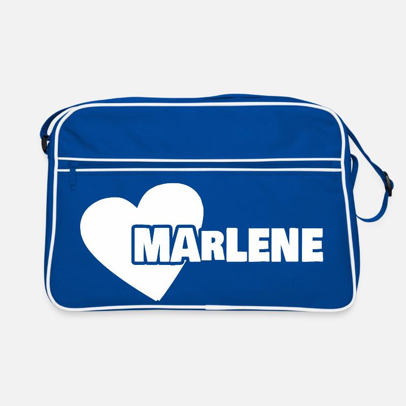 Prénom Marlene Sac Retro