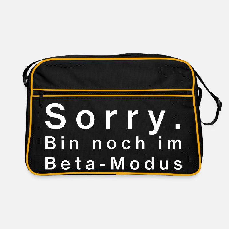 Sorry. Bin noch im Beta-Modus Retro Tasche