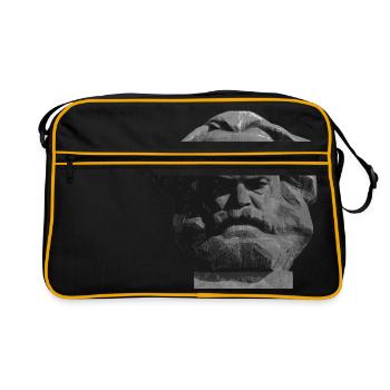 Karl Marx - Chemnitz Nischel - Sac Retro - noir/or - Devant