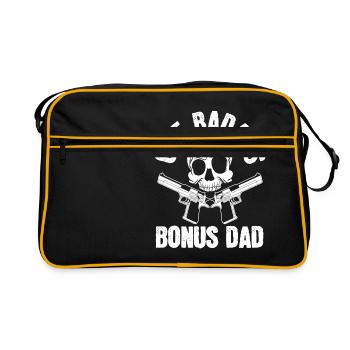 Papa grand-père oncles grand-pères relative un - Sac Retro - noir/or - Devant