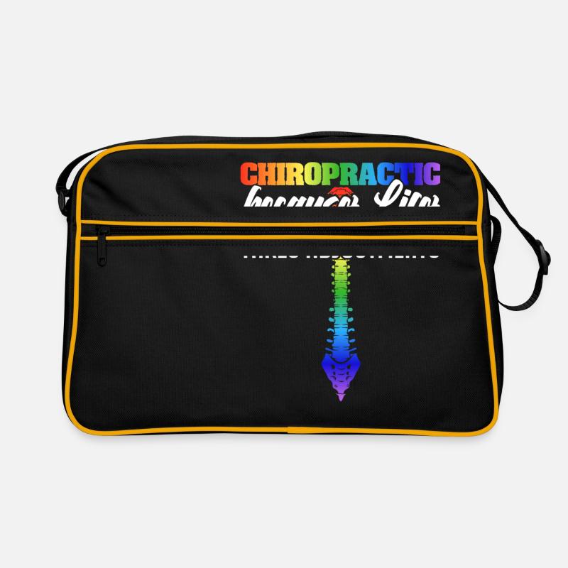 Spine Misalignment Treatment Adjust Medical Retro Bag