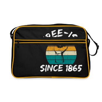 Victory Freedom Diversity Rights Justice Equality - Sac Retro - noir/or - Devant