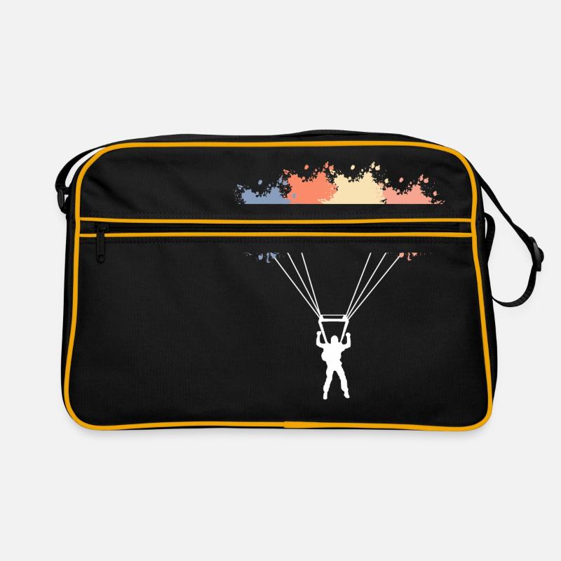 Nice Paragliding Shirt For Para-glider Flying Retro Tasche