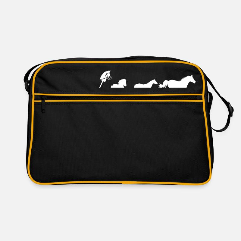 La vie est meilleure avec les chevaux Evolution Sac Retro
