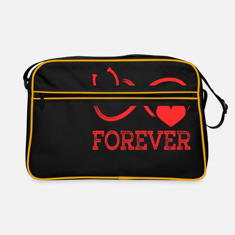 Forever Life Is Better With Horses Design Horsing Retro Tasche