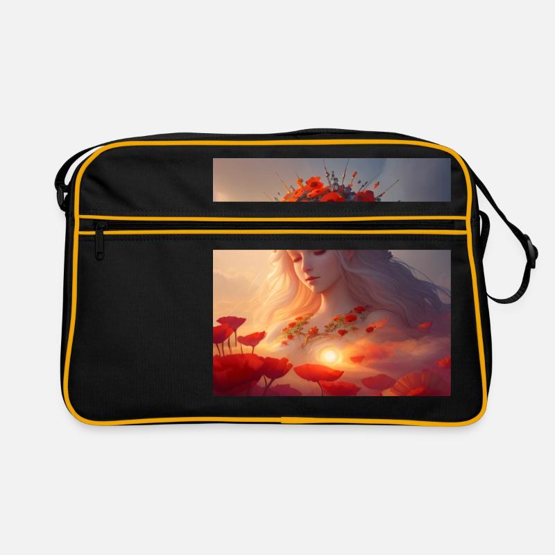 Poppy Blossom Magic Retro Bag