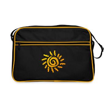 Sun - Retro Bag - black/gold - Front