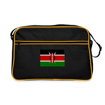 Kenya - Sac Retro - noir/or - Devant