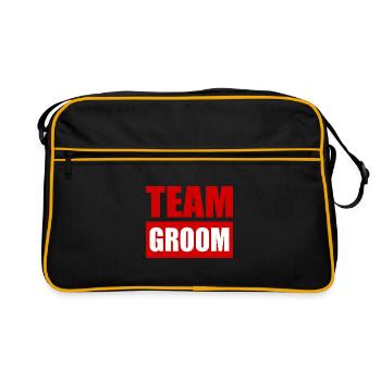 Team groom - Sac Retro - noir/or - Devant
