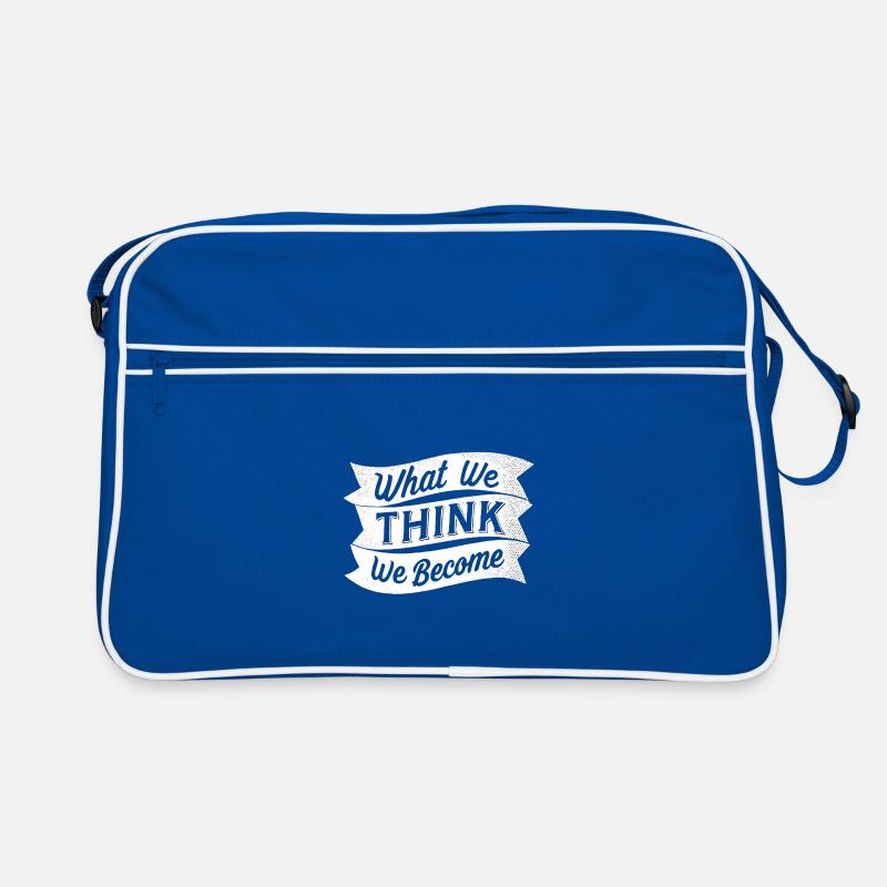 what we think we become Retro Tasche