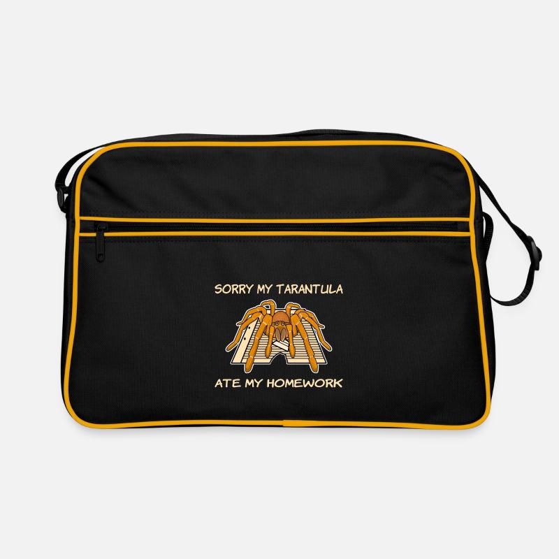 Ma tarentule a mangé mes devoirs Sac Retro