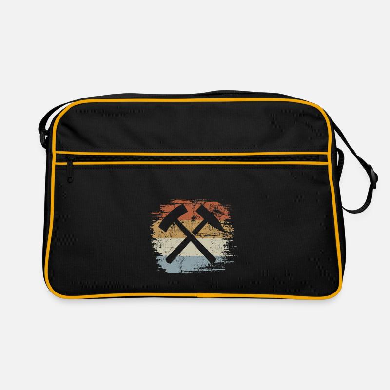 Mining - Glück auf - Shaft - Coal Mine Retro Bag