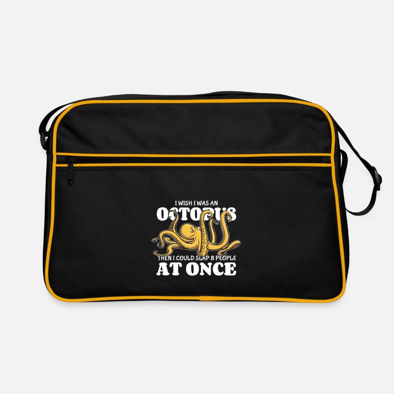Octopus - 8 people hitting at the same time - saying Retro Bag