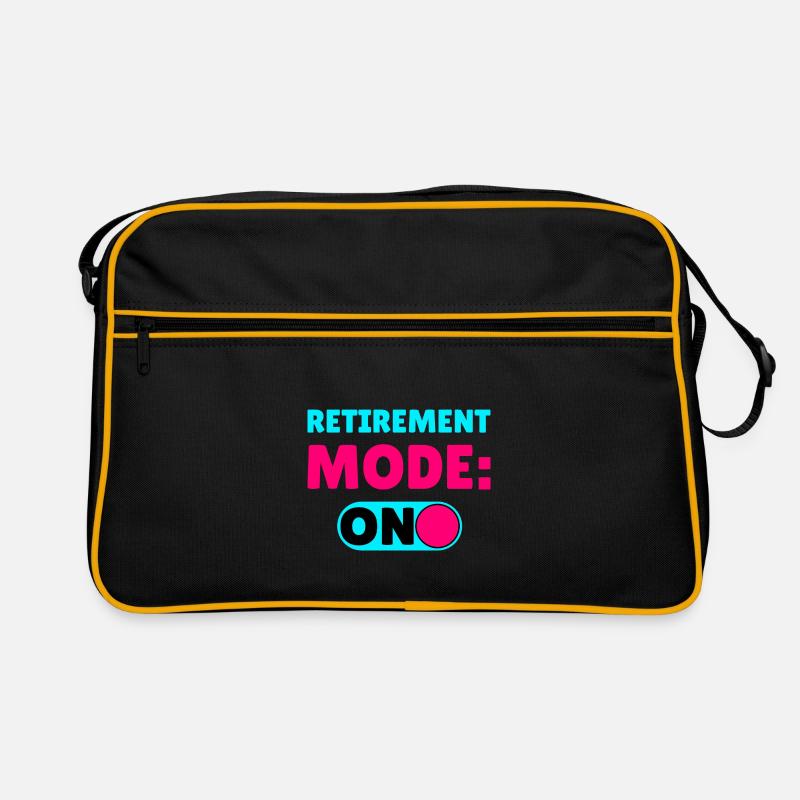 Mode retraite ON Mode retraite Retraité Retraité - Sac Retro - noir/or