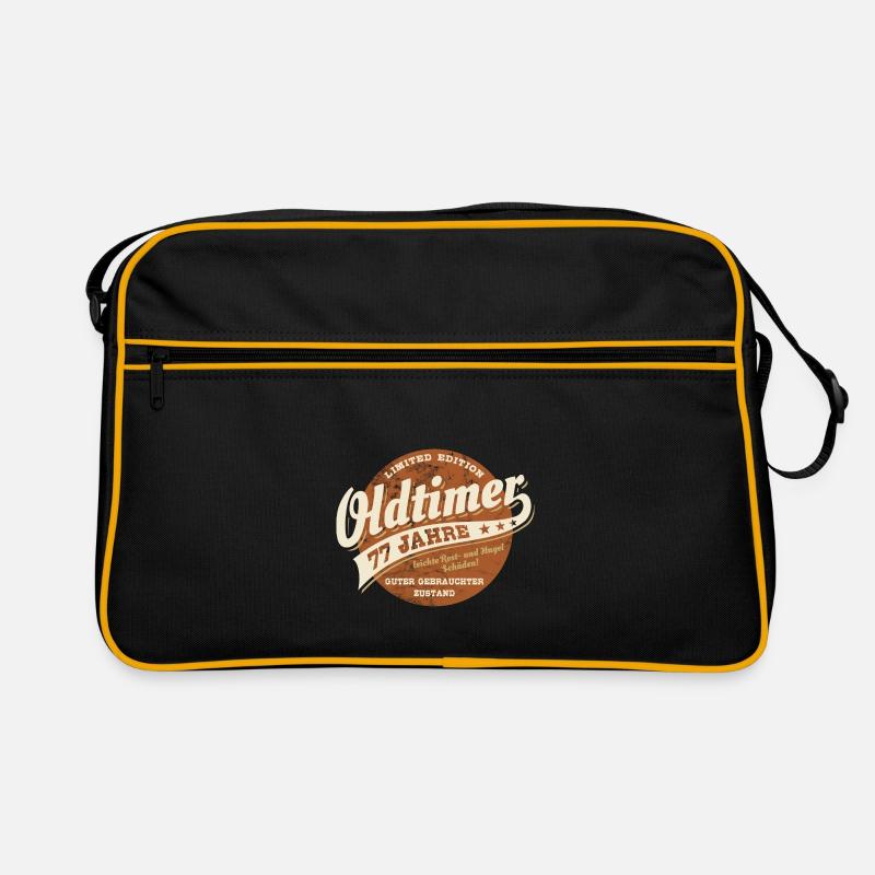 Oldtimer 77 Jahre - Geburtstag - Geschenk Retro Tasche