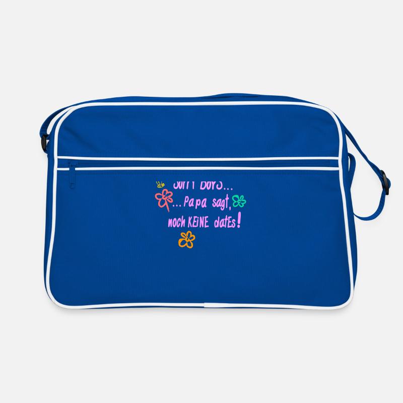 Désolé, mais papa dit qu’il n’y a pas de rendez-vous. Sac Retro