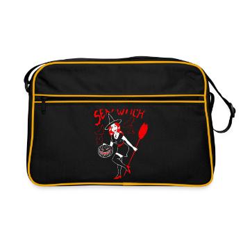 sexy witch nb - Sac Retro - noir/or - Devant