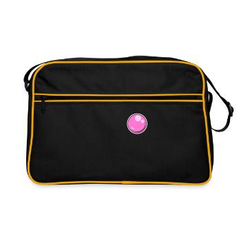 Bubble gum bubble gum bubble retro comic pop art style - Retro Bag - black/gold - Front