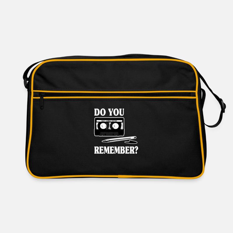 MC Musikkassette Kulli Kassette Spruch Retro Shirt Retro Tasche
