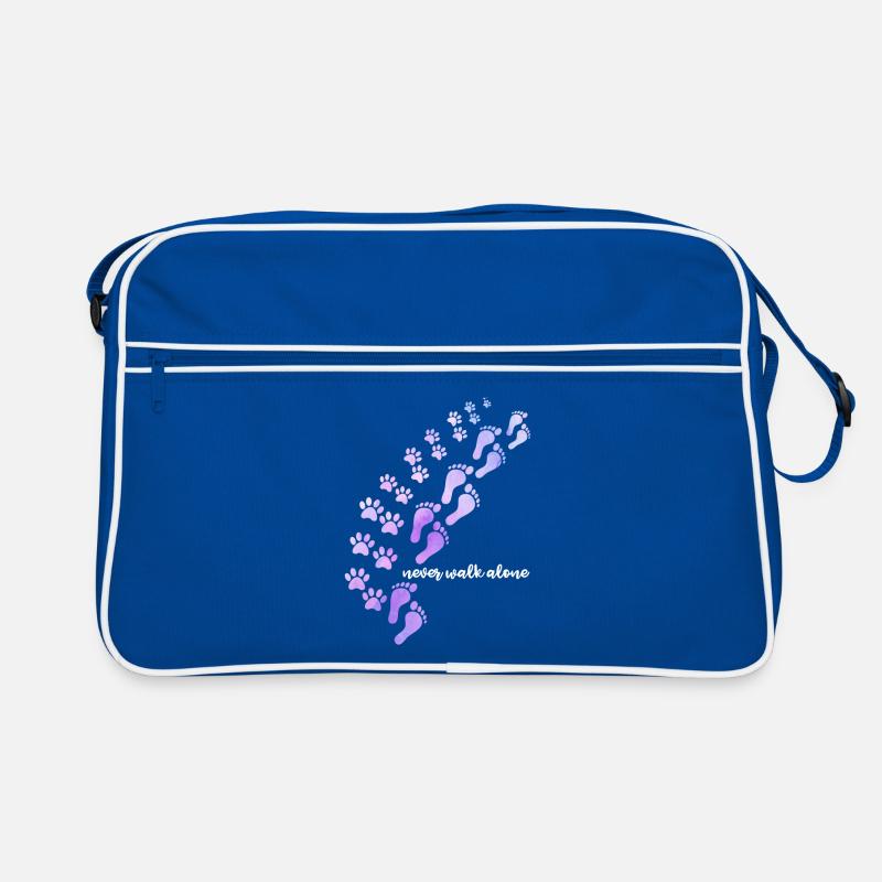 Ne marchez jamais seule Sac Retro