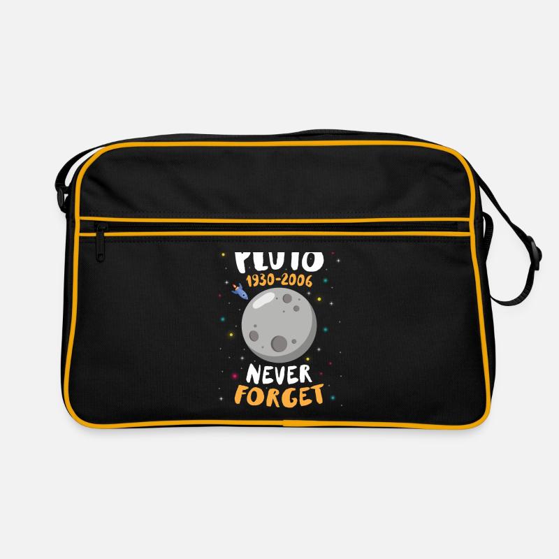 Pluto 1930 2006 - Planet Space Astronomy Retro Tasche