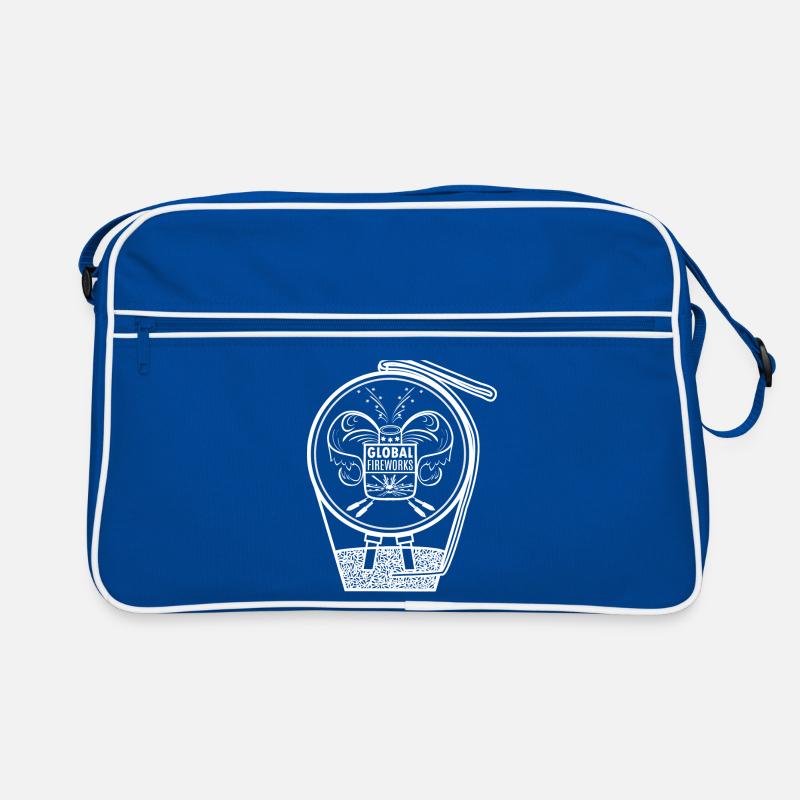 Global Feuerwerk Pyro Shell Retro Tasche