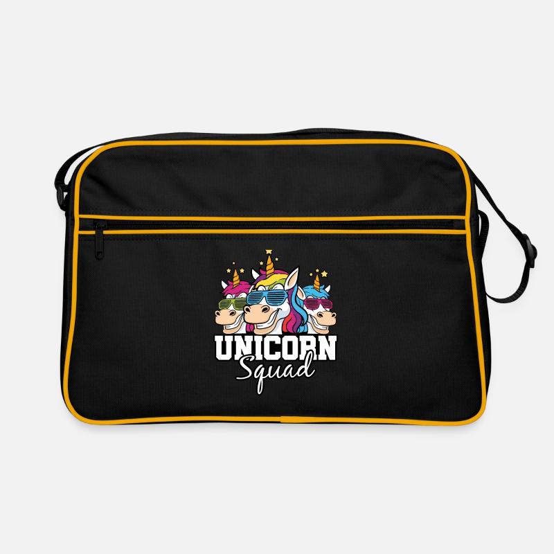 Unicorn Squad Retro Tasche