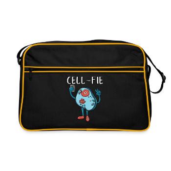 Cell-fied - Retro Bag - black/gold - Front