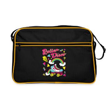 Roller disco - Retro Bag - black/gold - Front