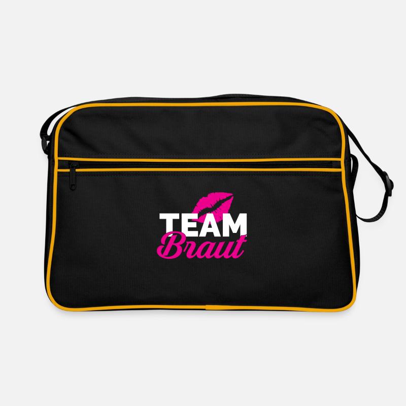 Team Braut Retro Tasche