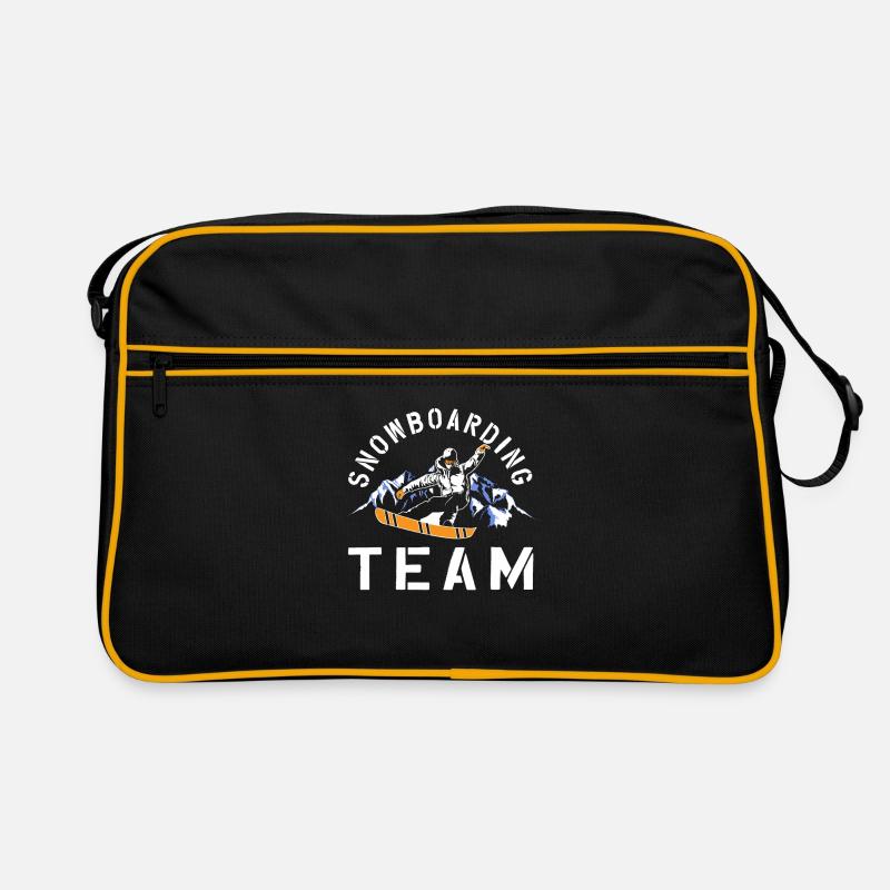 Équipe de snowboard Sac Retro
