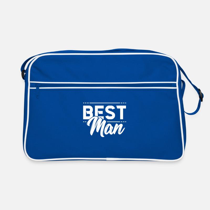 Bester Mann Retro Tasche