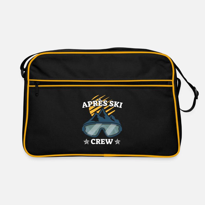 Équipe de ski Apres Sac Retro