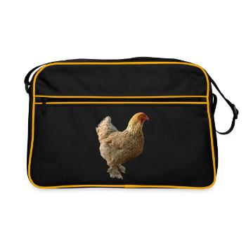 Chicken - Retro Bag - black/gold - Front