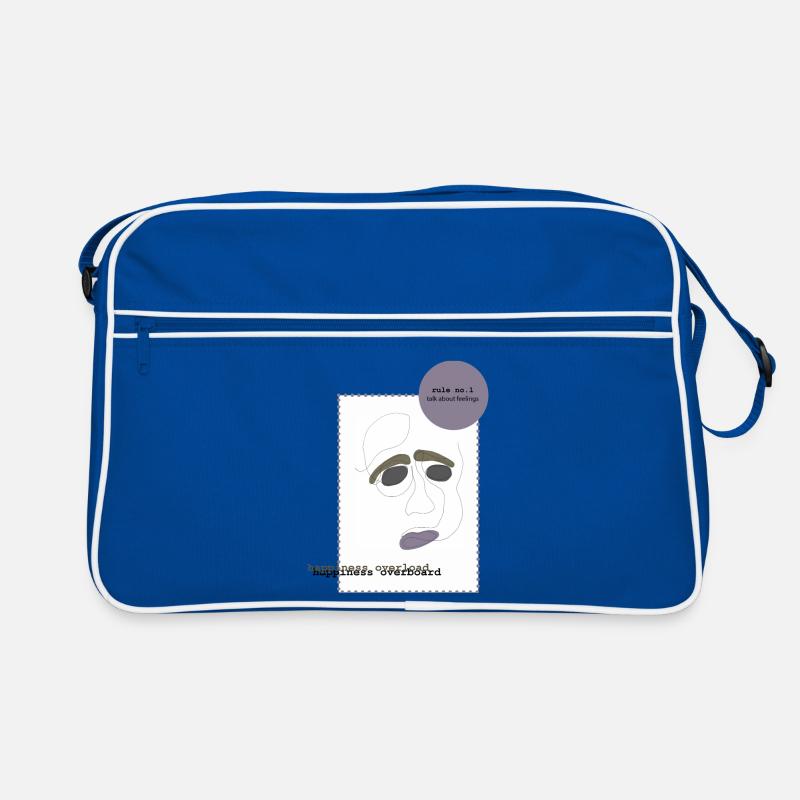 talk about feelings 1 Retro Tasche