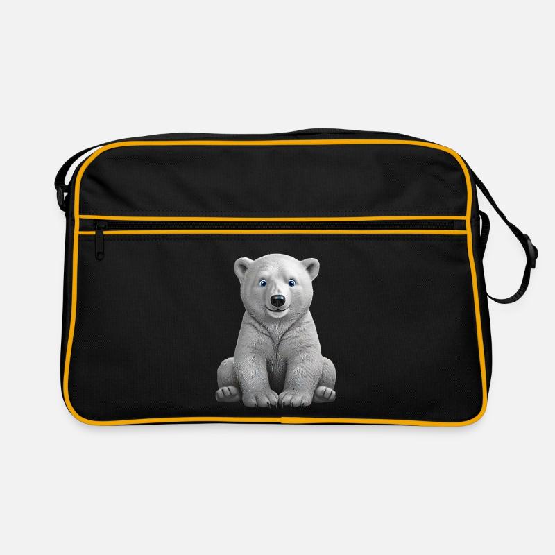 Eisbaer Retro Tasche