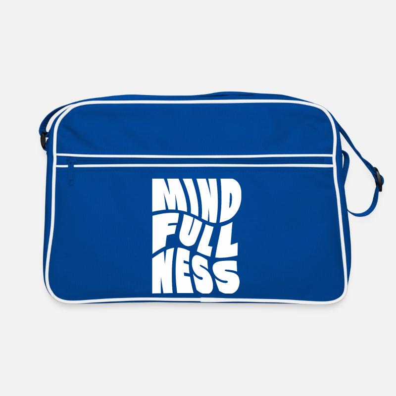 Conception typographique Mindfullness Sac Retro