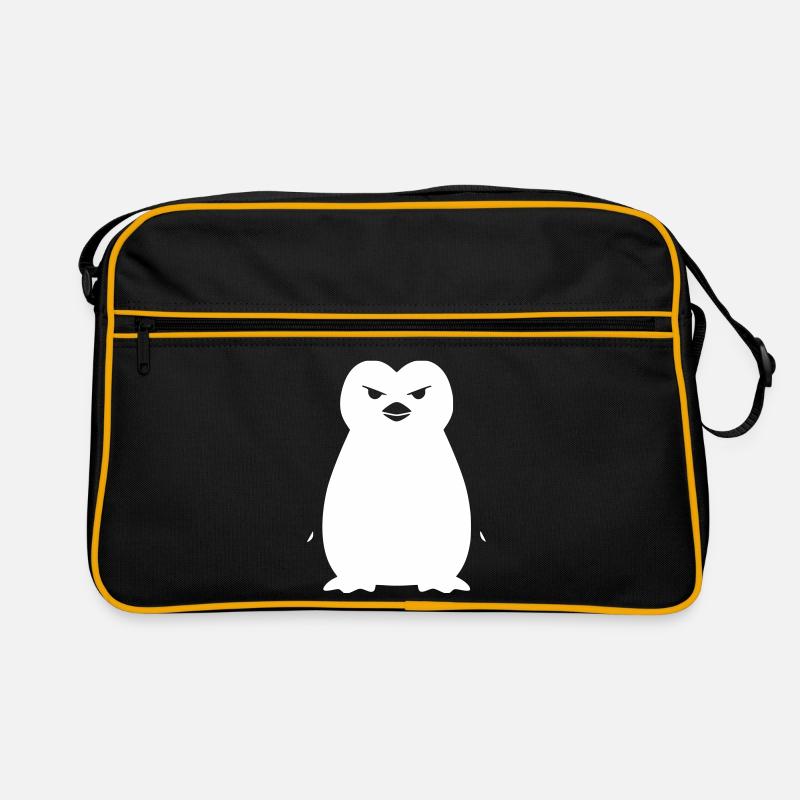 Penguin Stencil: Bolde's Grunge Statement Retro Bag