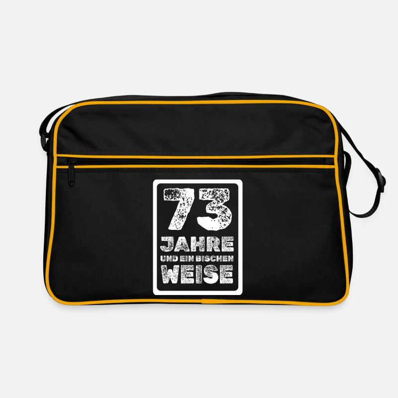 73 - Retro Bag - black/gold