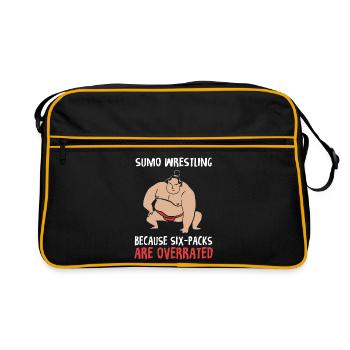 sumo - Retro Bag - black/gold - Front