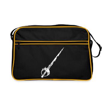 Vecteur Fantasy Épée Magique - Sac Retro - noir/or - Devant
