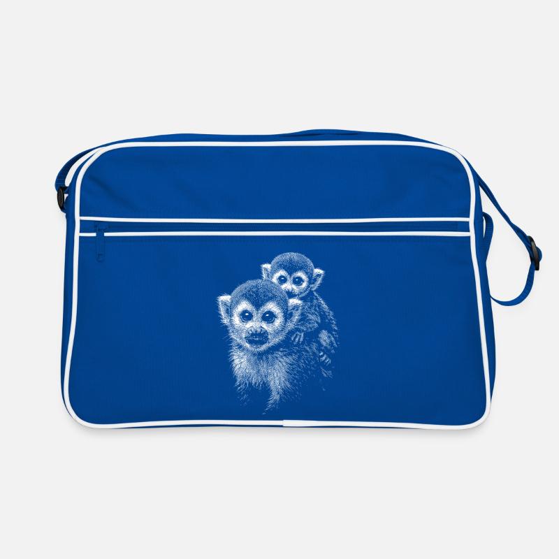 Squirrel monkey Retro Bag