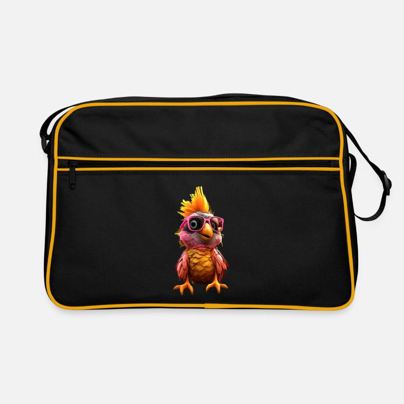 Parrot Macaw Parakeet Cockatoo Parrot Cute Parrots Retro Bag