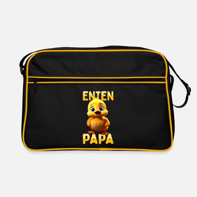 Ducks Dad Daddy Dad Father's Day Cute Ducklings Duck Retro Bag