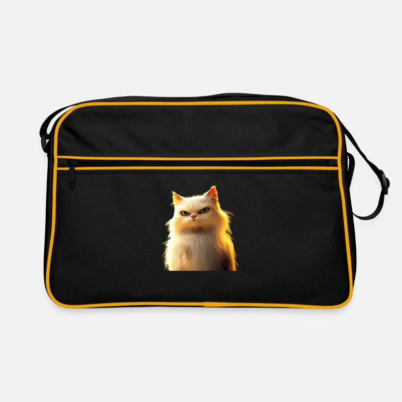 Chat Persan Chat Persan Chat Persan Chats Mignons Sac Retro