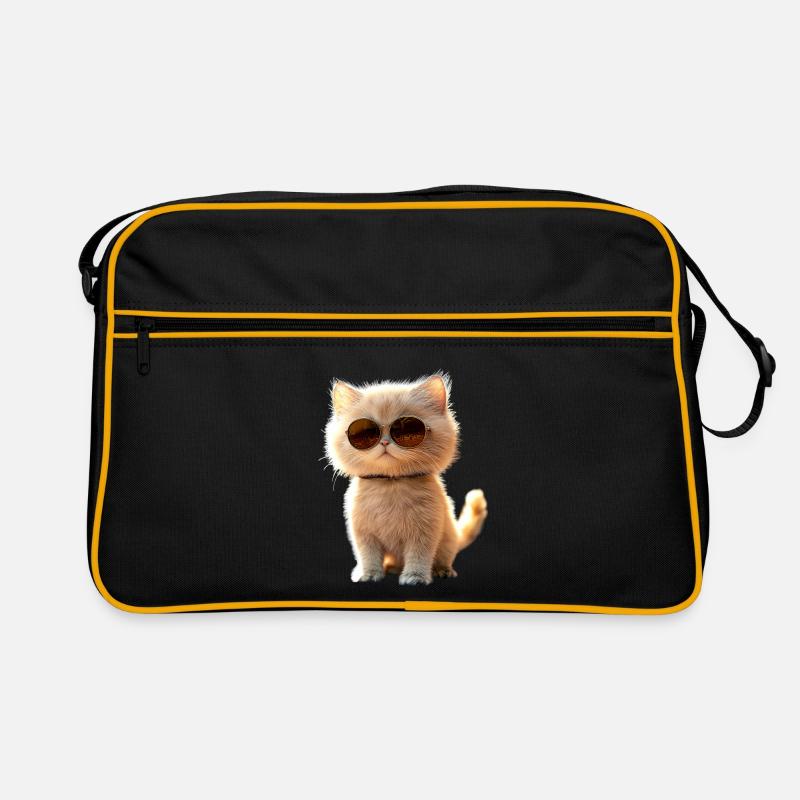 Chat Persan Chat Persan Chat Persan Chats Mignons Sac Retro